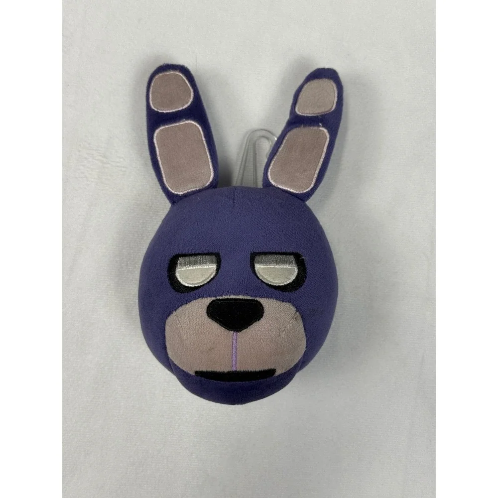 Funko Five Nights‎ at Freddys Bonnie Purple Plush Head 2016 Scott Cawthon 7.5in